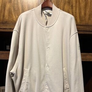 ALO Yoga Cream Bomber Jacket